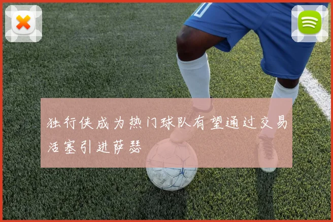 独行侠成为热门球队有望通过交易活塞引进萨瑟